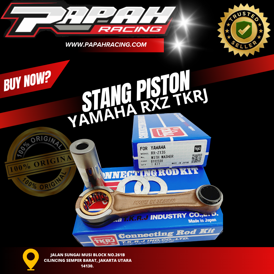 CONROD STANG PISTON YAMAHA RXZ TKRJ